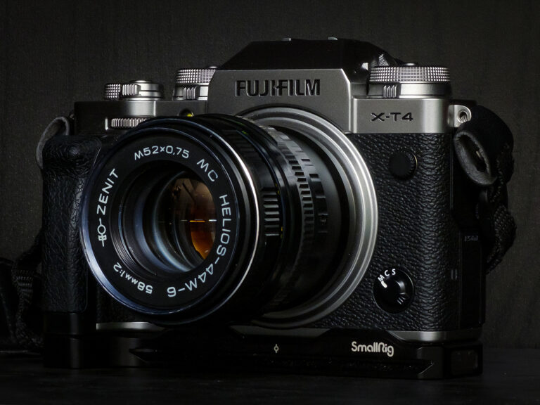 Fujifilm X-T4 и Гелиос 44М-6